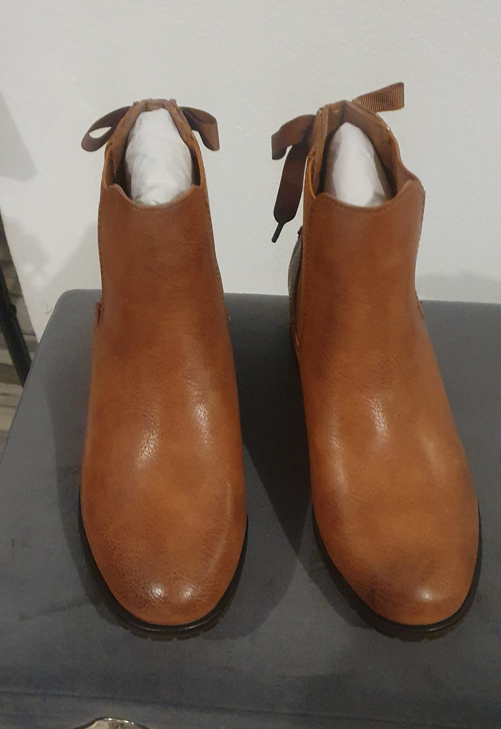 Bottines camel